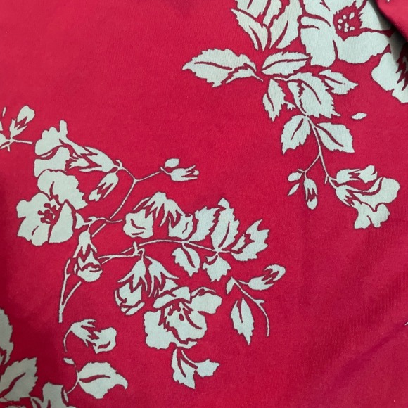 Title Nine Floral Rash Guard Swim Shirt Small Long Sleeve Zip Neck Women's - Picture 8 of 9